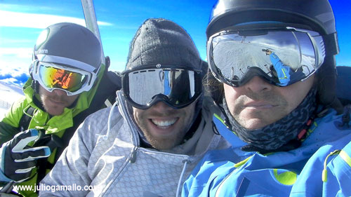Esqui en Sierra Nevada. Spain.
