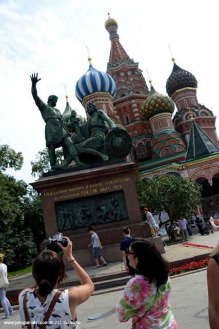 Monumento a los  príncipes Minin y Pozharsky